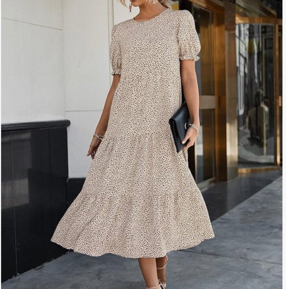 Prettygarden Leopard Dress